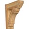Ekena Millwork Olympic Slat Rough Sawn Outlooker, Western Red Cedar, 8"W x 20"D x 24"H OUT08X20X24OLY06RWR - alternate 1